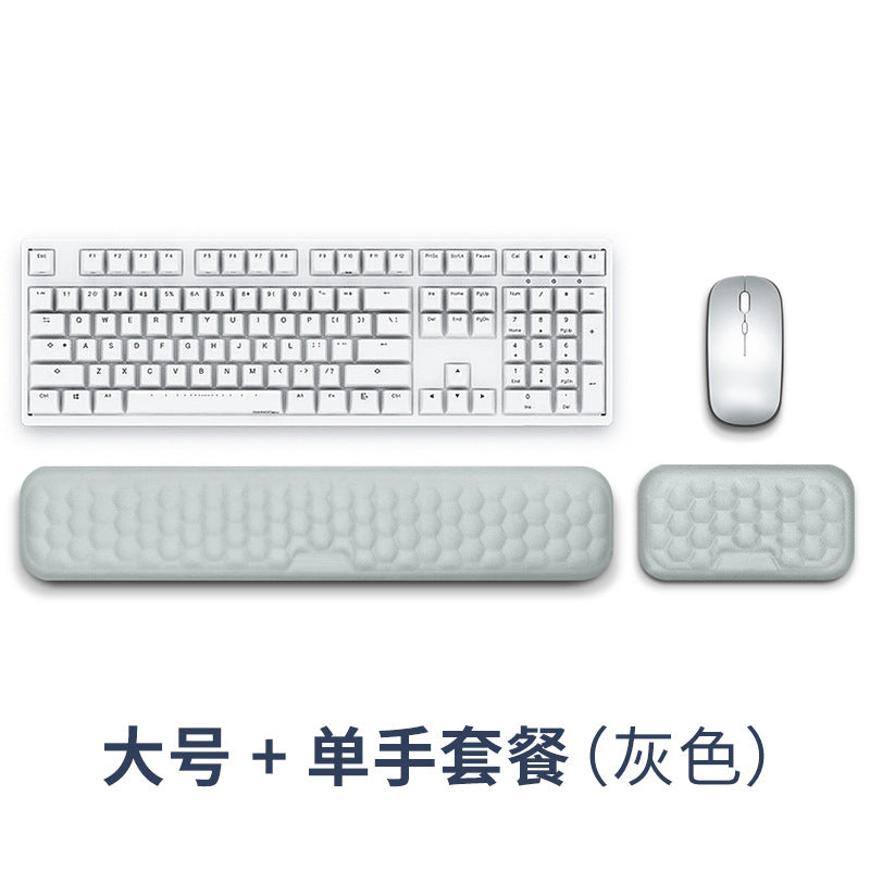 Wholesale wrist mouse pad memory foam wrist pad keyboard hand rest foam silicone office desk mouse wrist rest