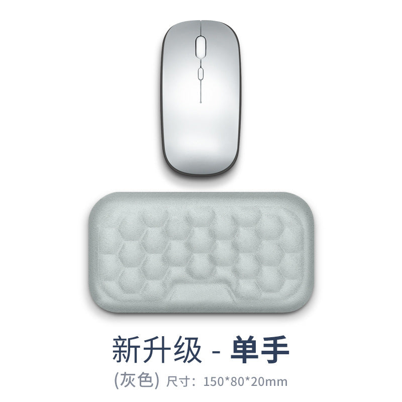 Wholesale wrist mouse pad memory foam wrist pad keyboard hand rest foam silicone office desk mouse wrist rest