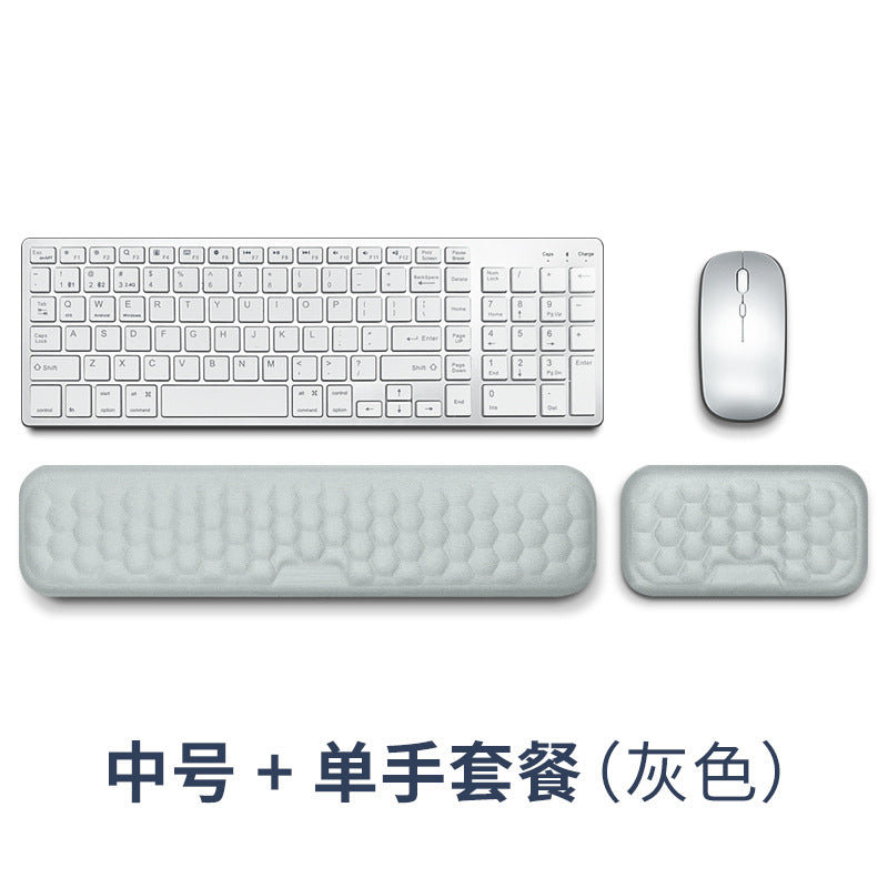 Wholesale wrist mouse pad memory foam wrist pad keyboard hand rest foam silicone office desk mouse wrist rest