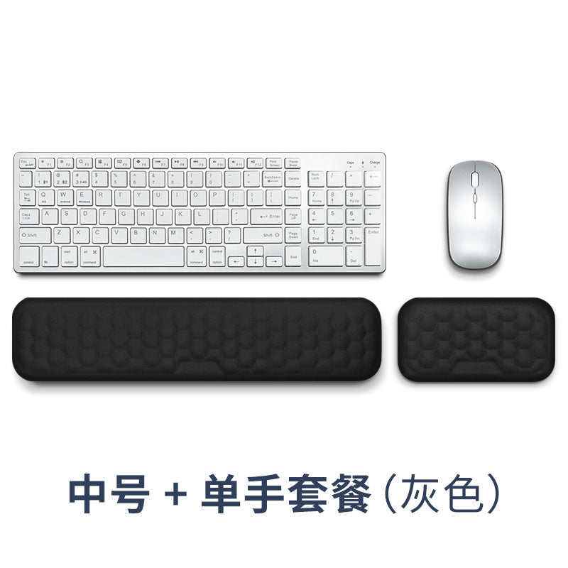 Wholesale wrist mouse pad memory foam wrist pad keyboard hand rest foam silicone office desk mouse wrist rest