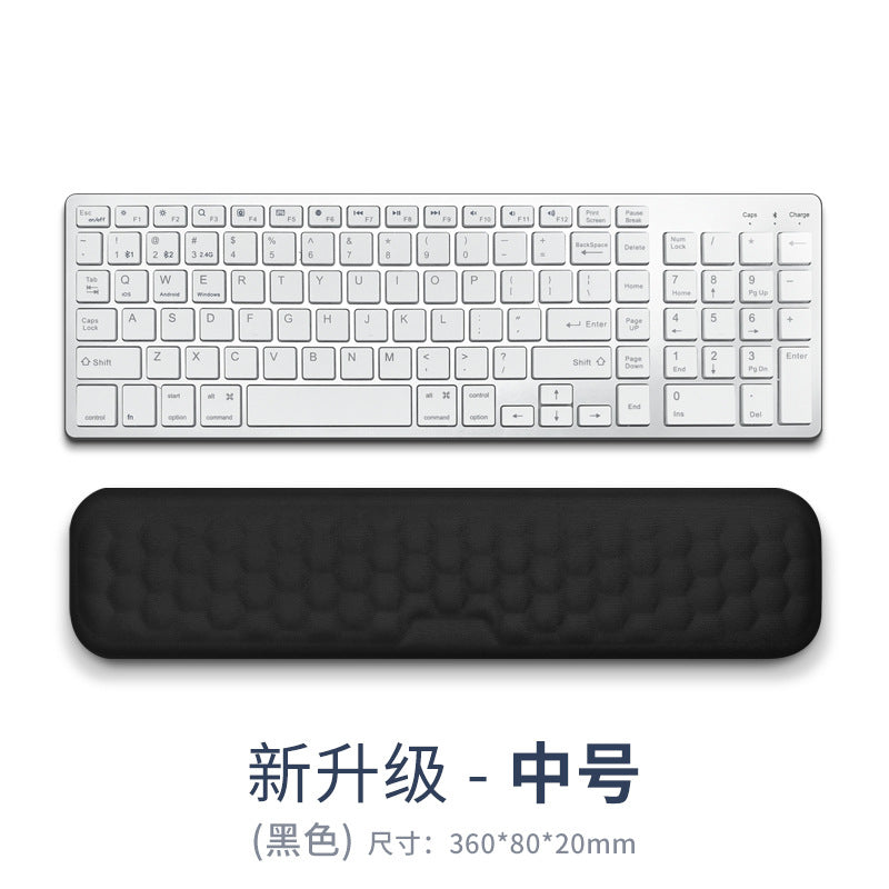 Wholesale wrist mouse pad memory foam wrist pad keyboard hand rest foam silicone office desk mouse wrist rest