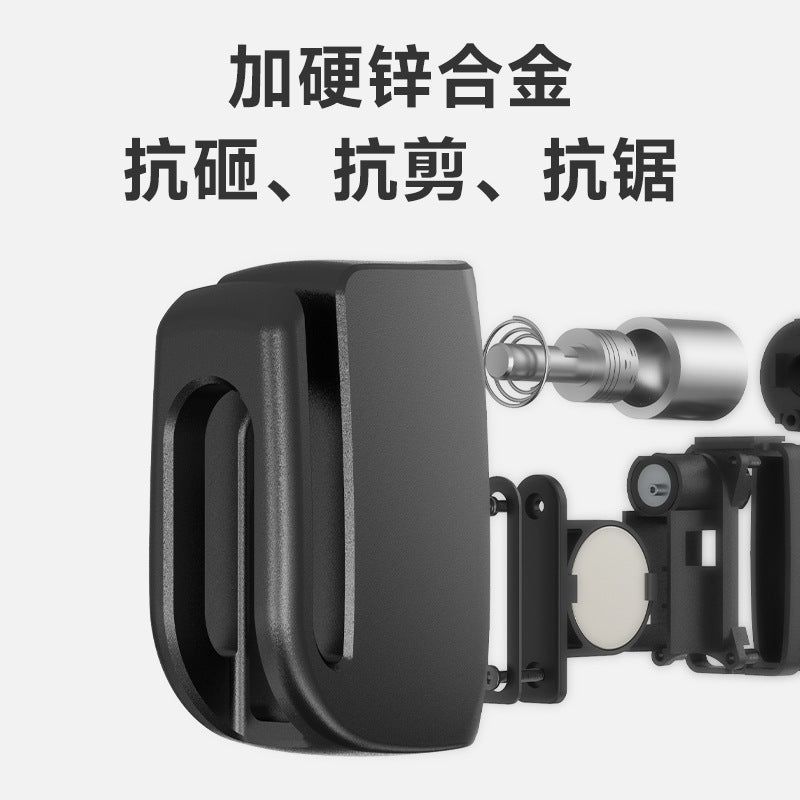 【Fingerprint unlocking】Easy lock fingerprint disc brake lock bicycle motorcycle lock battery car electric vehicle anti-theft lock