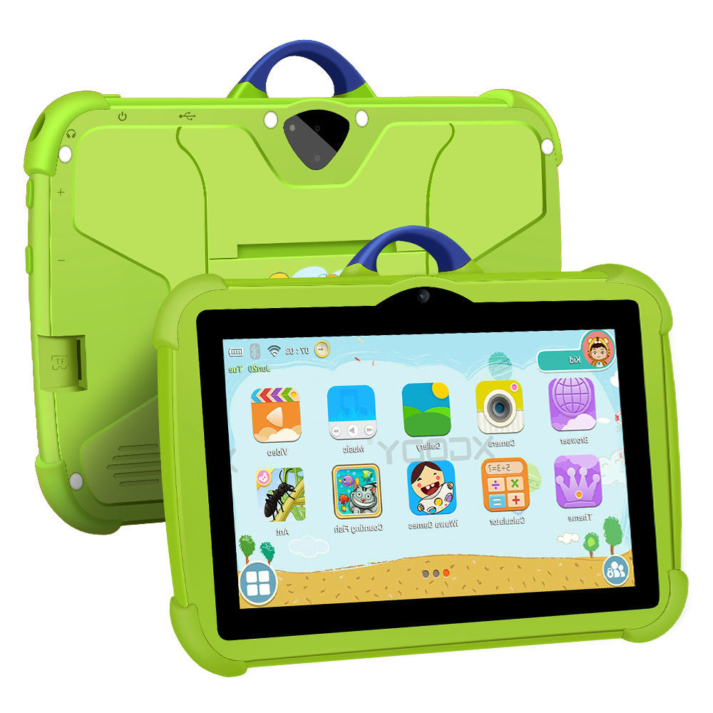 7-inch children's tablet smart learning machine learning early education Android tablet tutoring machine cross-border factory wholesale