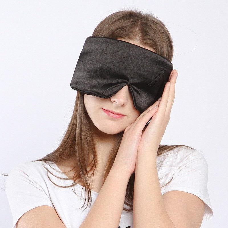 100 Silk Sleeping Mask, Silk Eye Mask, Blackout, Silk Eye Mask, Larger and Thicker, Multi-Colored