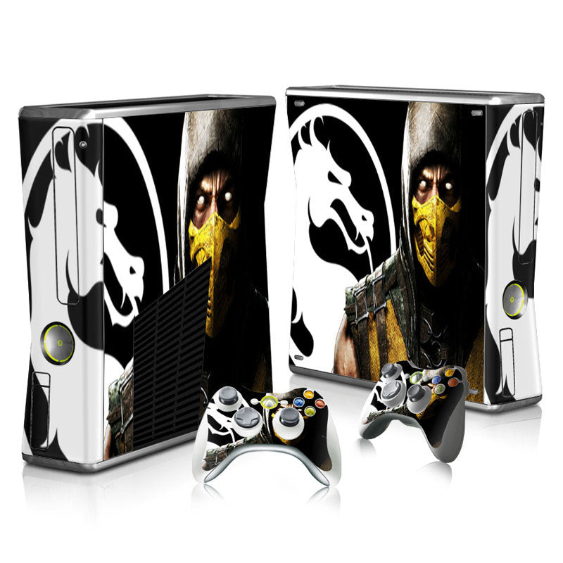 xbox360 slim game console full body stickers Call of Duty Black Ops OPS 2 3 4 Skin