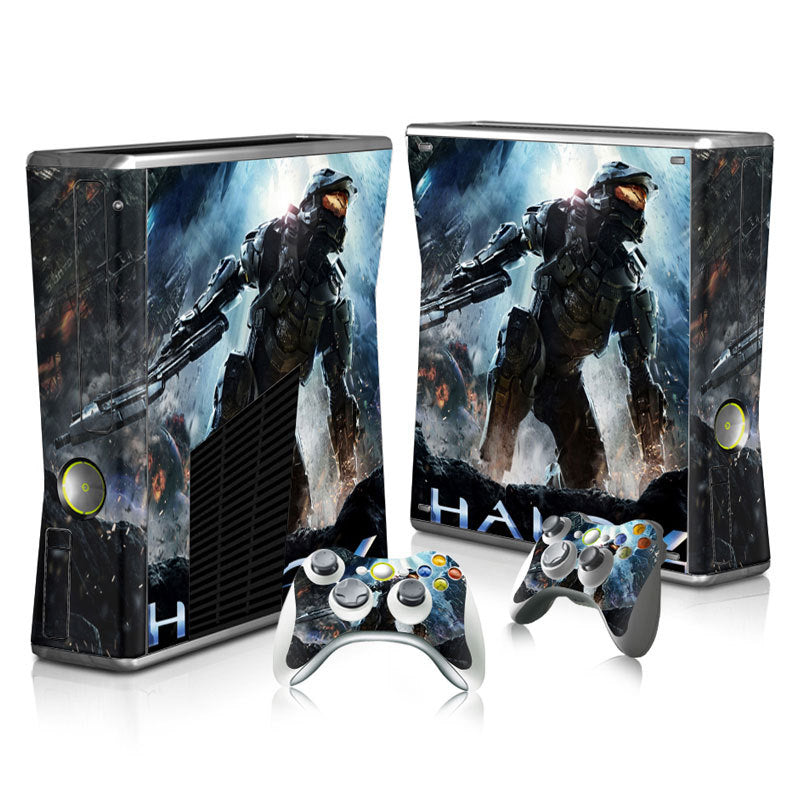 xbox360 slim game console full body stickers Call of Duty Black Ops OPS 2 3 4 Skin