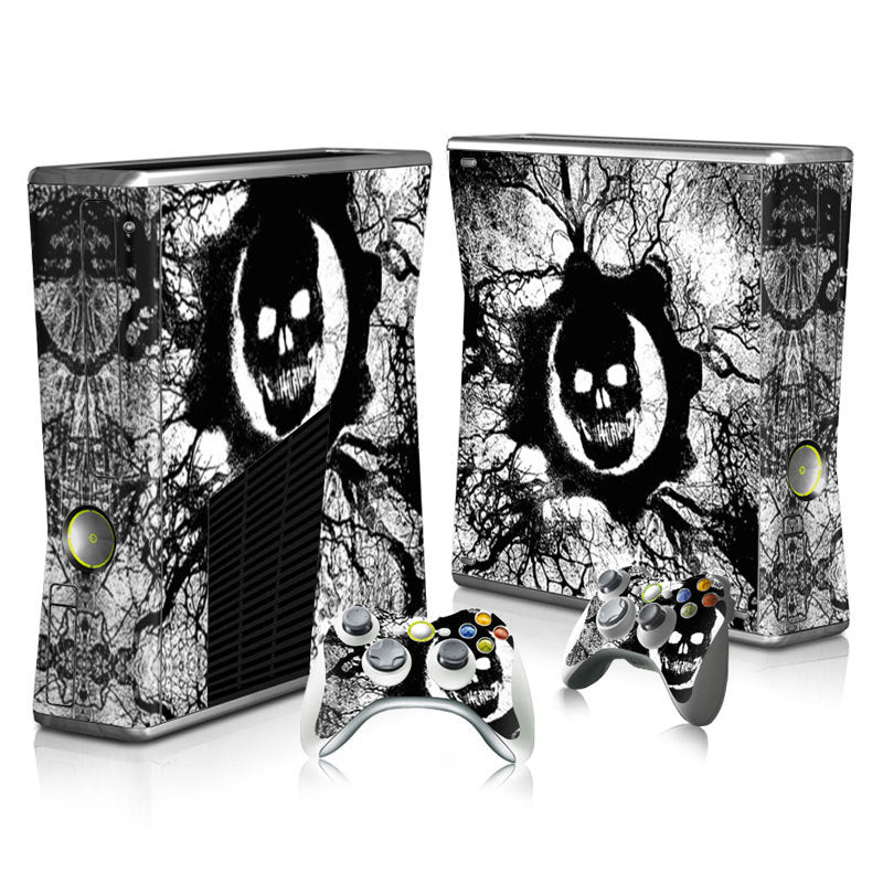 xbox360 slim game console full body stickers Call of Duty Black Ops OPS 2 3 4 Skin