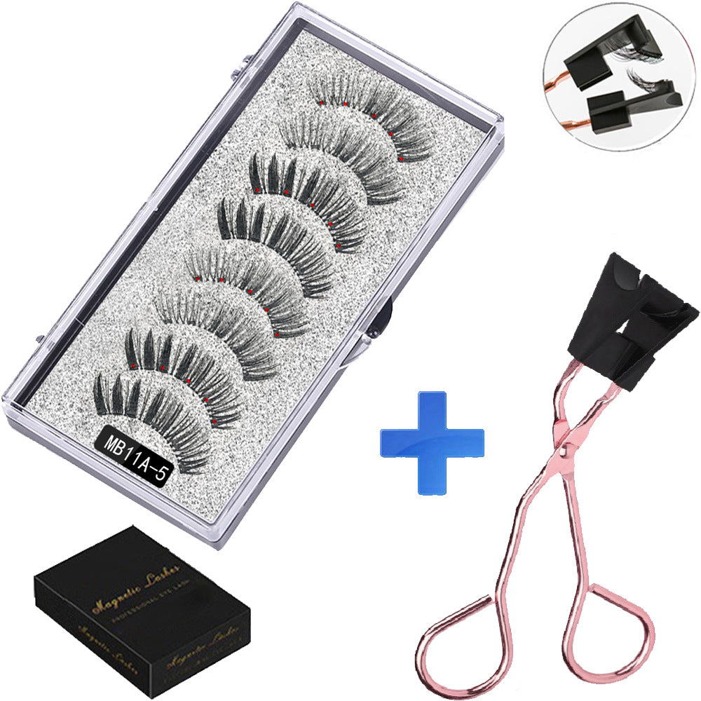 5 magnetic false eyelashes set 16 styles of various eyelashes Eyelashes