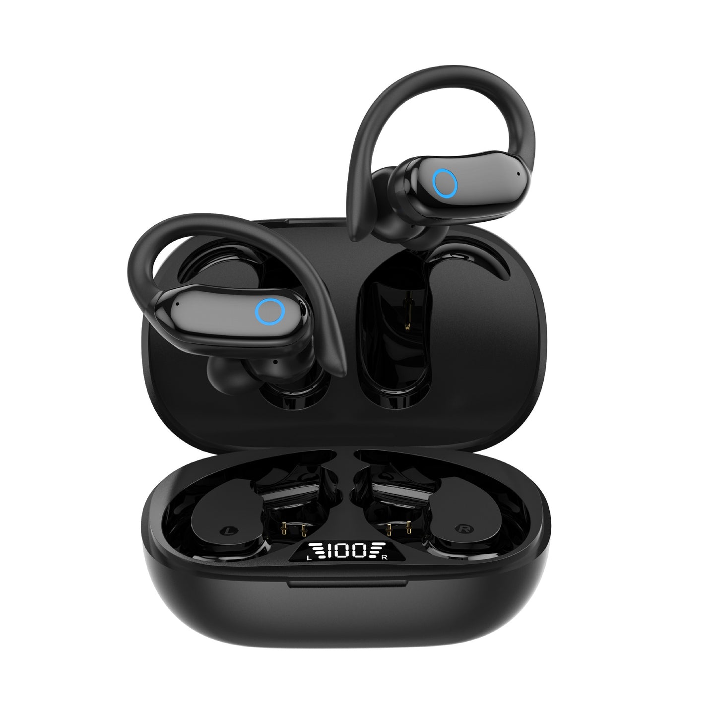 [Strictly Selected] Cross-border Waterproof Bluetooth Headset TWS Sports IPX7 Waterproof High-quality Stereo Ear-hook Headphones