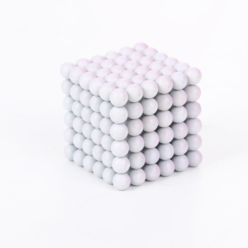 5mm216pcs Color Magnetic Ball Bucky Ball Magnetic Ball Magnetic Rubik's Cube Jigsaw Toy Factory Outlet Color