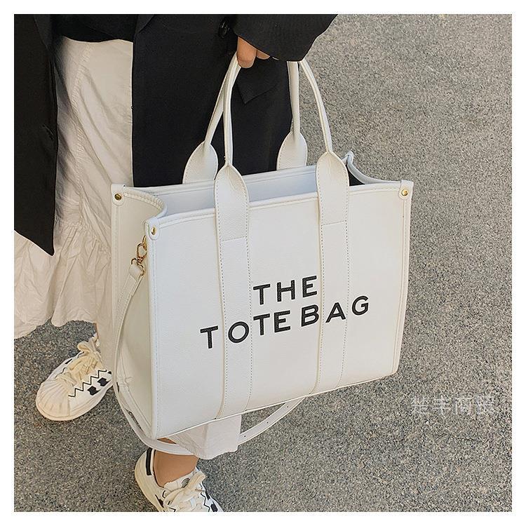 2023 New Printing Simple Tote Bag Large-capacity Letter Handheld Underarm Bag Fashion Trend One Shoulder Messenger Bag