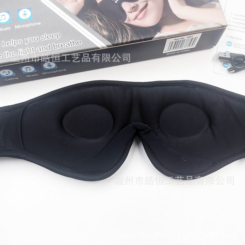 3D Bluetooth Music Eye Mask Sleep Eye Mask Smart Wireless Music Eye Mask Business Adult Eye Mask Support Eye Mask