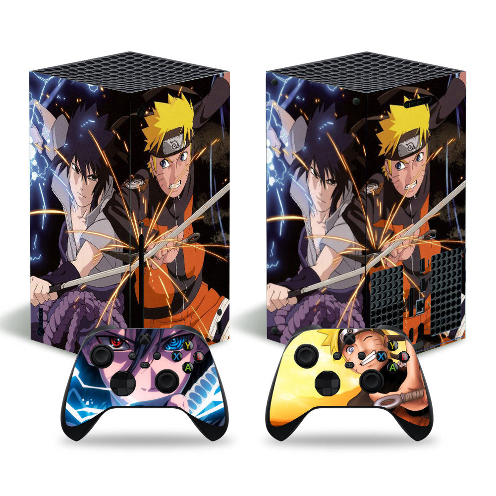 xbox series x game console stickers color film cartoon stickers handle stickers protective film colorful stickers