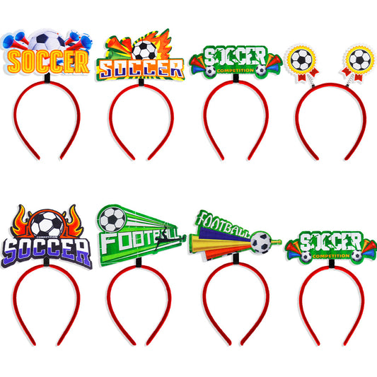 2024 New European Cup Football Headband Fans Cheer Props Football Theme Party Decoration Supplies