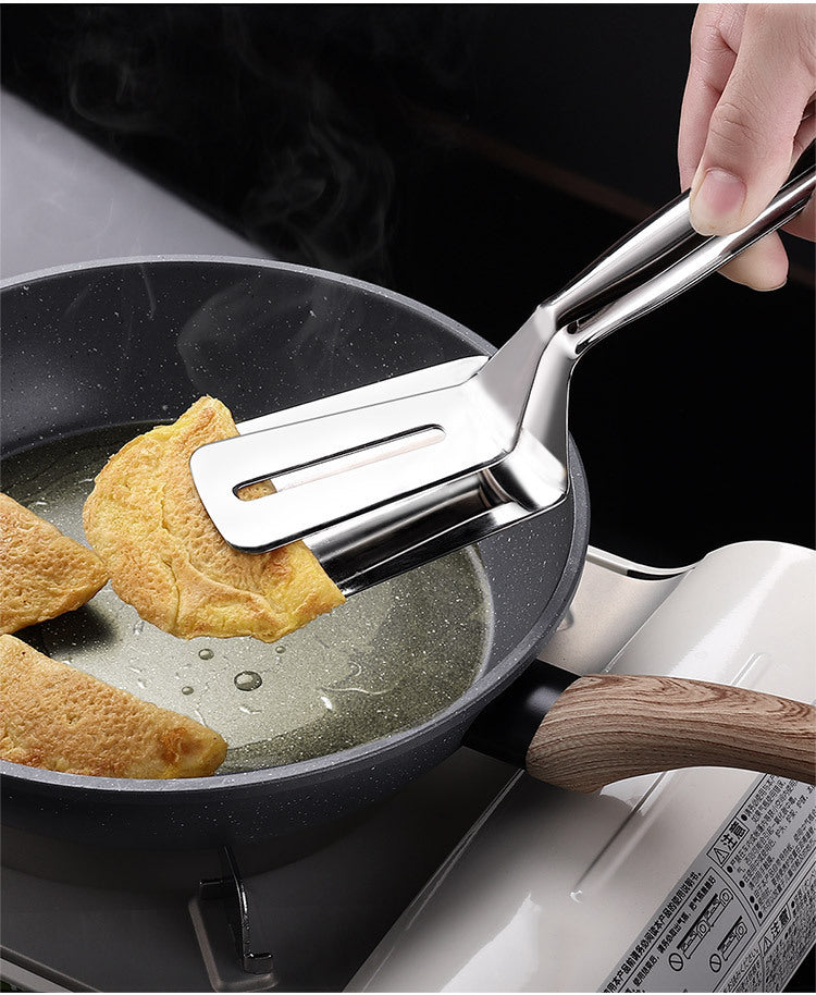 201 stainless steel frying spatula clip pancake frying fish spatula pizza steak spatula household kitchen spatula frying steak clip