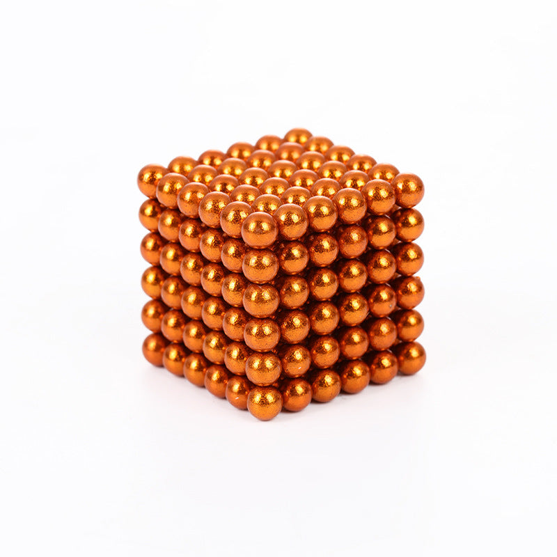 5mm216pcs Color Magnetic Ball Bucky Ball Magnetic Ball Magnetic Rubik's Cube Jigsaw Toy Factory Outlet Color