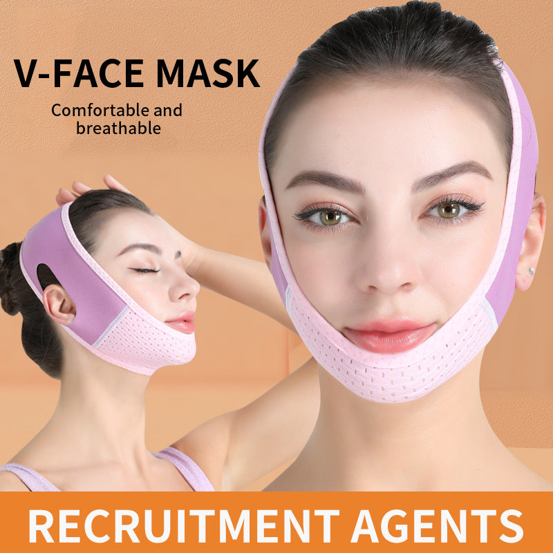 Zipper bag packaging  face-lifting bandage Facial physical lifting mask Remove double chin, masseter muscle and nasolabial folds