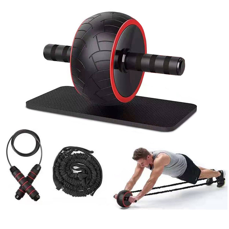 Abdominal wheel 7-piece set indoor sports equipment push-up bracket ab wheel sports fitness supplies home