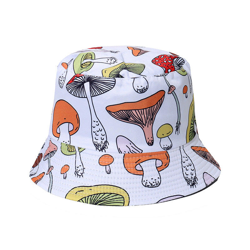 2023 spring and summer new sun protection sun hat vacation leisure all-match travel beach basin hat flamingo fisherman hat women