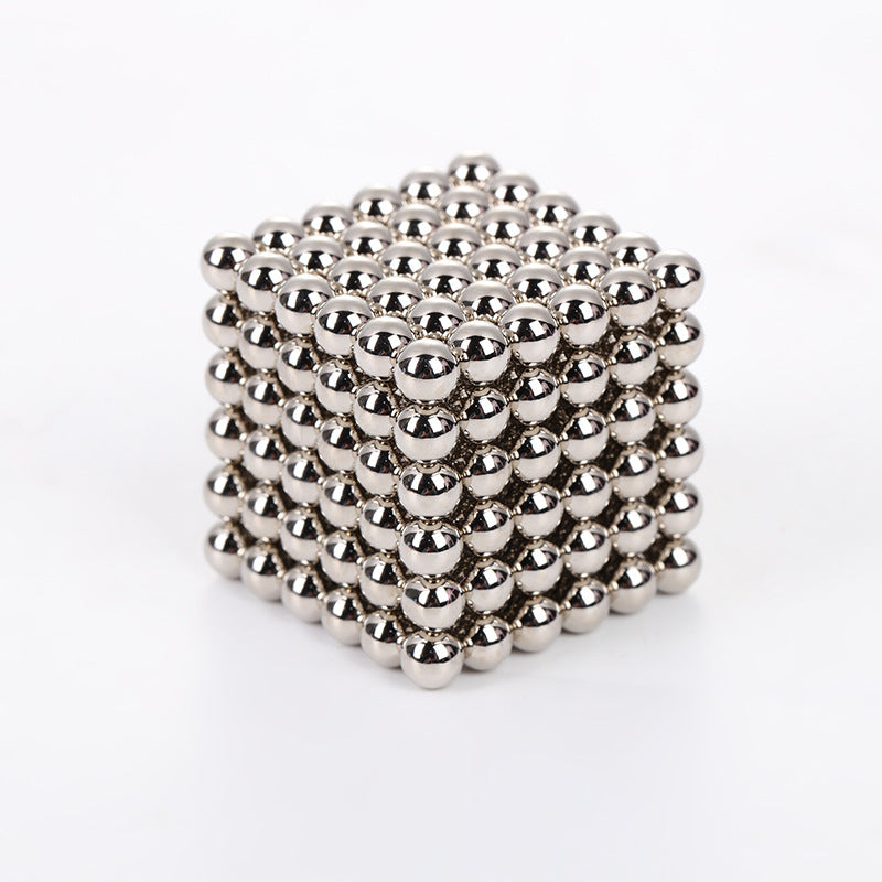 5mm216pcs Color Magnetic Ball Bucky Ball Magnetic Ball Magnetic Rubik's Cube Jigsaw Toy Factory Outlet Color