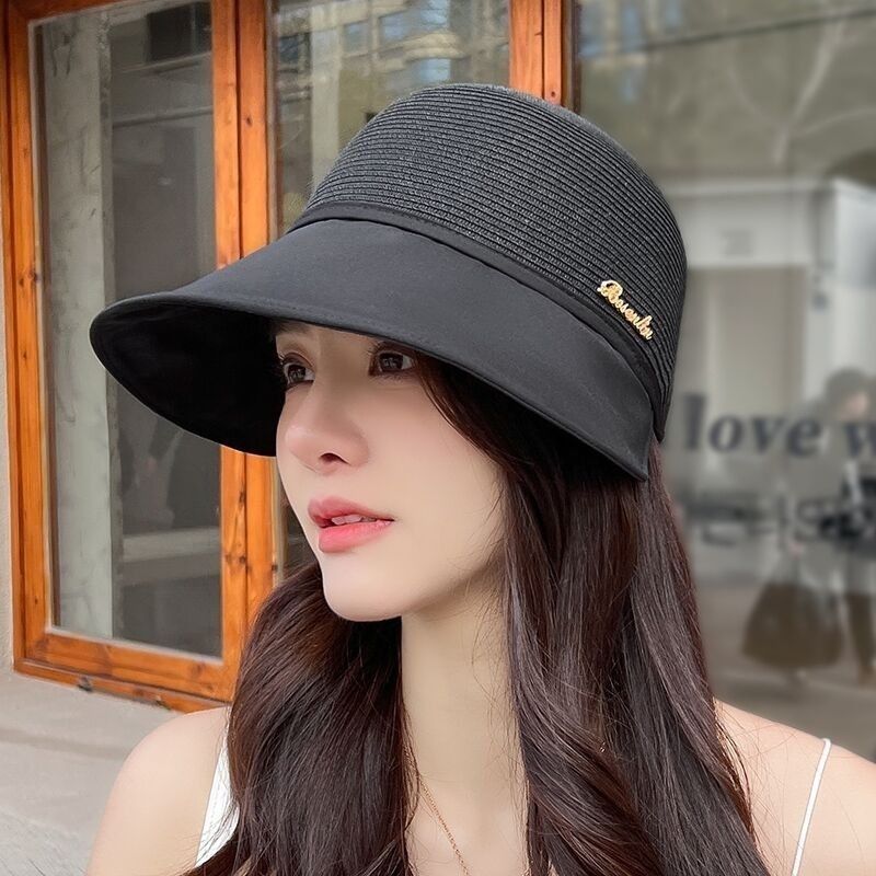 2023 hot style fashion summer women's summer sunshade sunscreen duck tongue all-match anti-ultraviolet large brim sun hat trendy wholesale