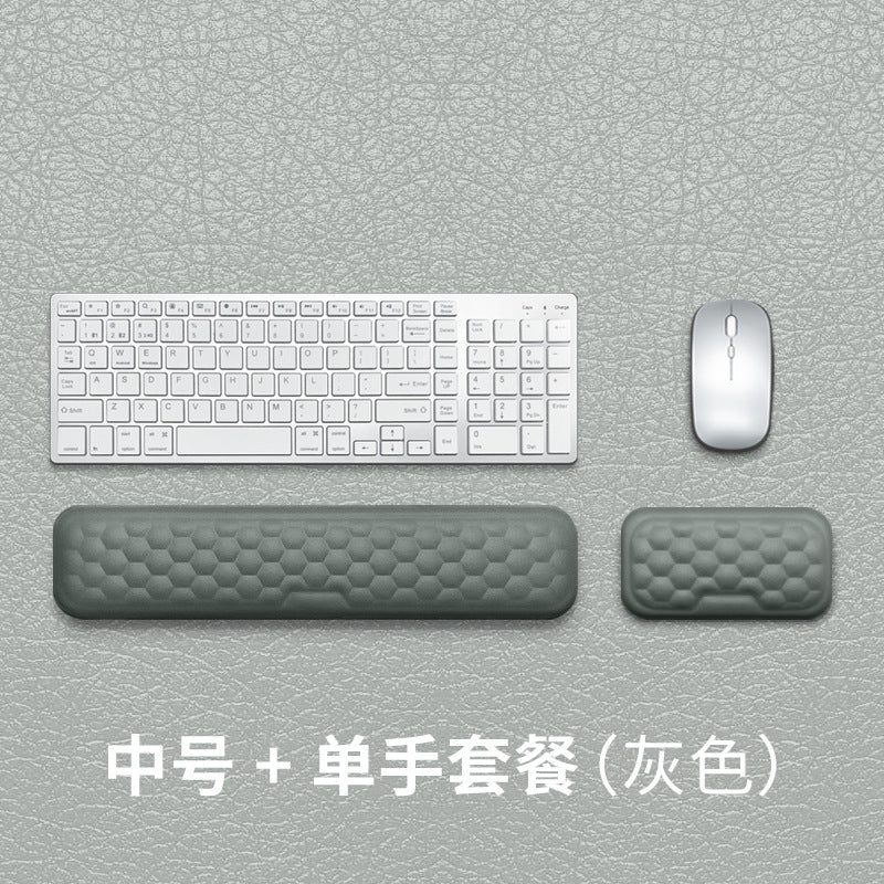 Wholesale wrist mouse pad memory foam wrist pad keyboard hand rest foam silicone office desk mouse wrist rest