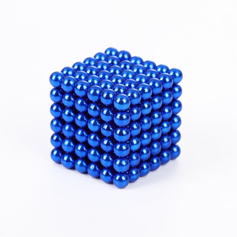 5mm216pcs Color Magnetic Ball Bucky Ball Magnetic Ball Magnetic Rubik's Cube Jigsaw Toy Factory Outlet Color