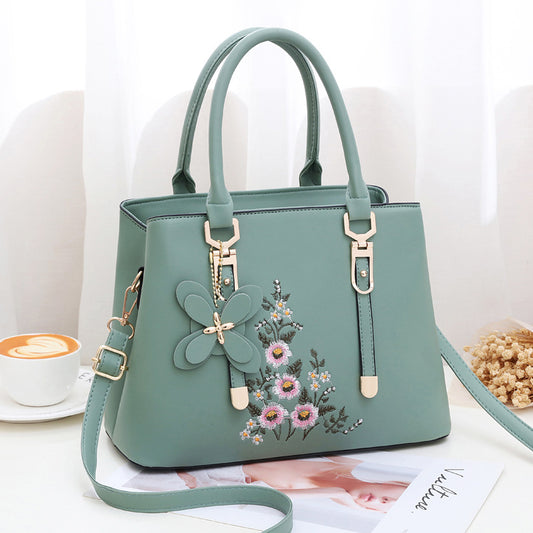 [Foreign Trade Women's Bags] 2023 Summer New Fashion Women's Shoulder Crossbody Bag Large Capacity Portable Mom Bag