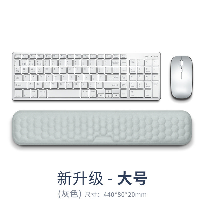 Wholesale wrist mouse pad memory foam wrist pad keyboard hand rest foam silicone office desk mouse wrist rest