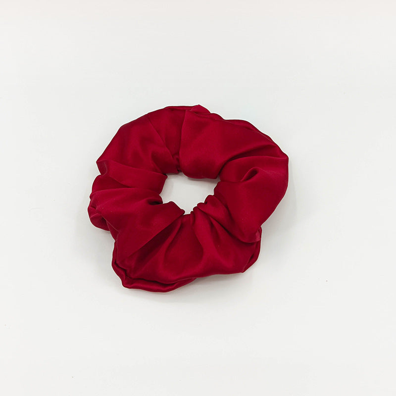 Women Mulberry Silk Scrunchies Rubber Bands Hair Ties