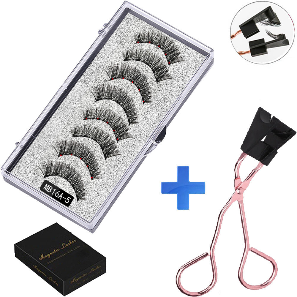 5 magnetic false eyelashes set 16 styles of various eyelashes Eyelashes