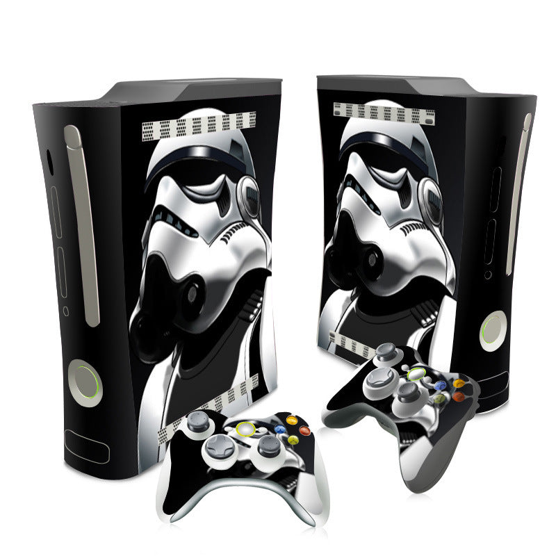 XBOX 360 Fat thick machine game console sticker cartoon protective film body sticker handle sticker skin