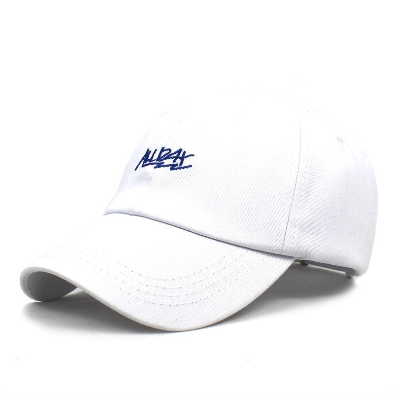 ALLDAY letter embroidered baseball cap Korean style trendy student hat AliExpress Amazon foreign trade peaked cap