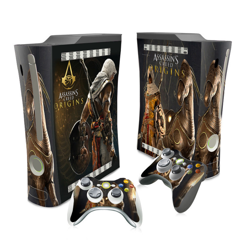 XBOX 360 Fat thick machine game console sticker cartoon protective film body sticker handle sticker skin