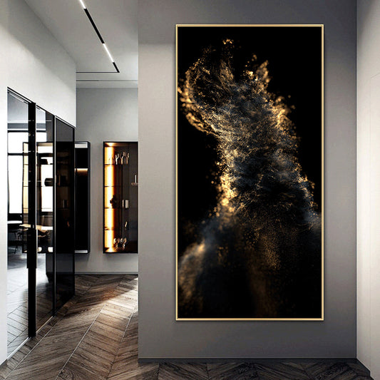 Abstract Art Oil Painting HD Frameless Canvas Painting Furniture Living Room Bedroom Decoration Painting Customization