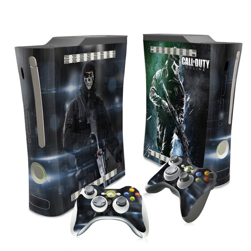 XBOX 360 Fat thick machine game console sticker cartoon protective film body sticker handle sticker skin