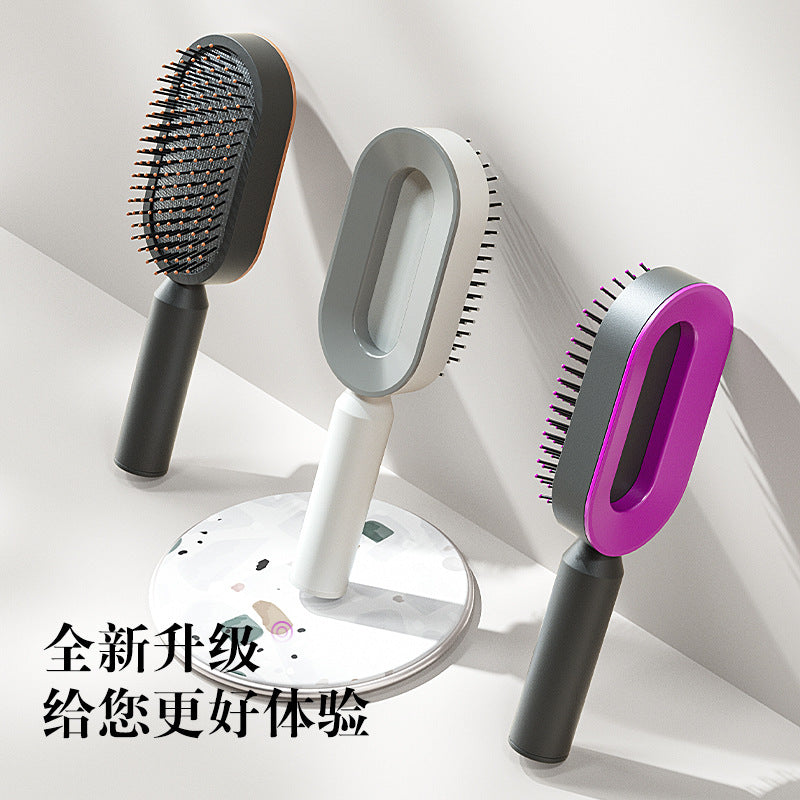 Air Cushion Comb Airbag Comb Net Red Home Comb Hair Curly Comb Airbag Comb Air Cushion Scalp Massage Comb Small and Portable