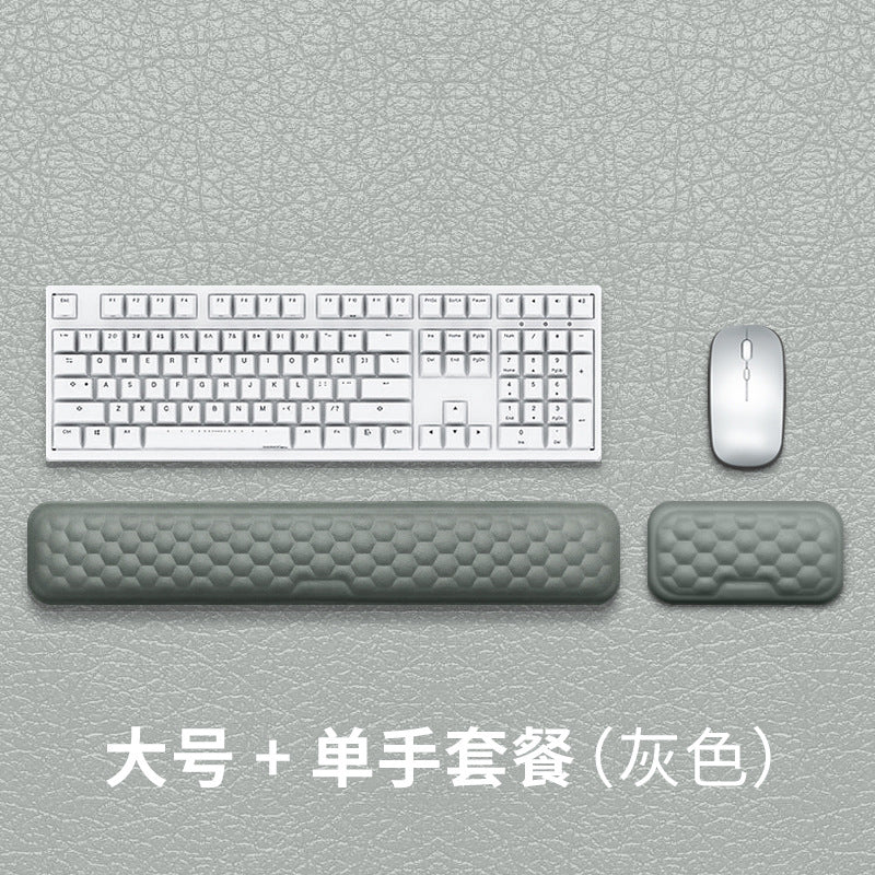 Wholesale wrist mouse pad memory foam wrist pad keyboard hand rest foam silicone office desk mouse wrist rest