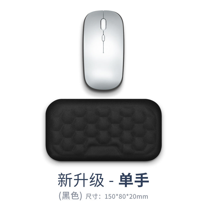 Wholesale wrist mouse pad memory foam wrist pad keyboard hand rest foam silicone office desk mouse wrist rest