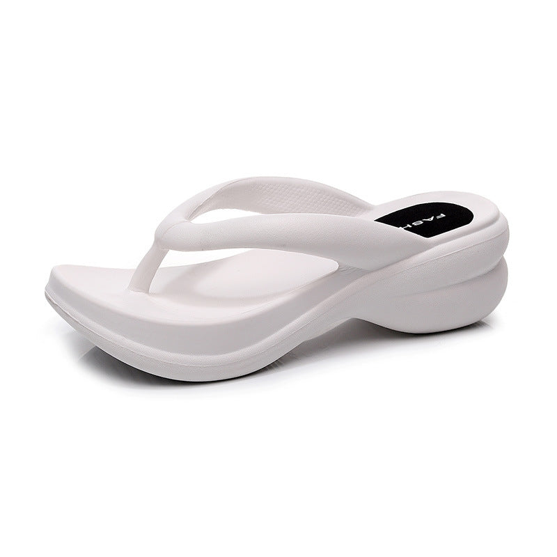 5012 Summer Sandals and Slippers Summer Roman Outdoor Slippers Bathroom Trendy Flip-flops Stepping on Feces Feeling Home Slippers