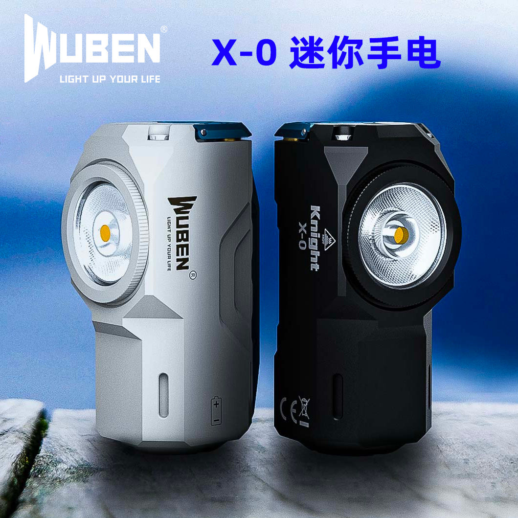 Wuben X-0 pocket strong light flashlight EDC emergency lighting portable outdoor camping small flashlight