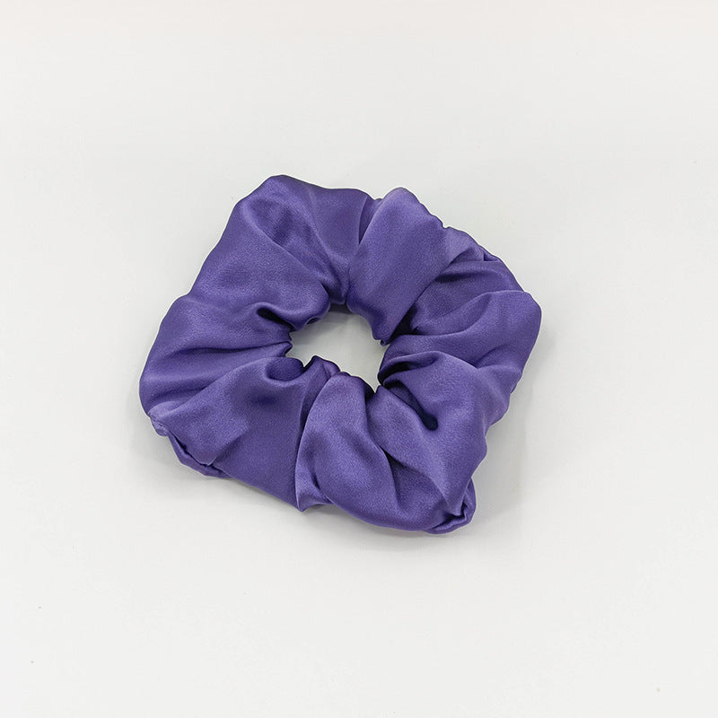 Women Mulberry Silk Scrunchies Rubber Bands Hair Ties