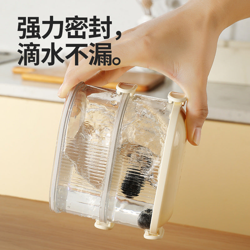 [Patent] Kitchen storage box onion, ginger, garlic preservation box spice box can be stacked food sealing box