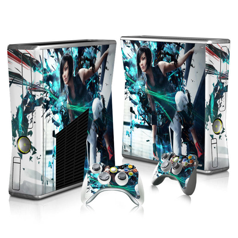 xbox360 slim game console full body stickers Call of Duty Black Ops OPS 2 3 4 Skin