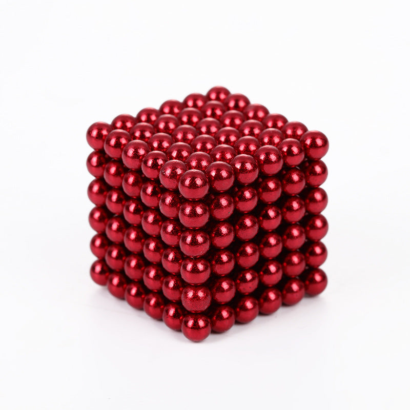 5mm216pcs Color Magnetic Ball Bucky Ball Magnetic Ball Magnetic Rubik's Cube Jigsaw Toy Factory Outlet Color