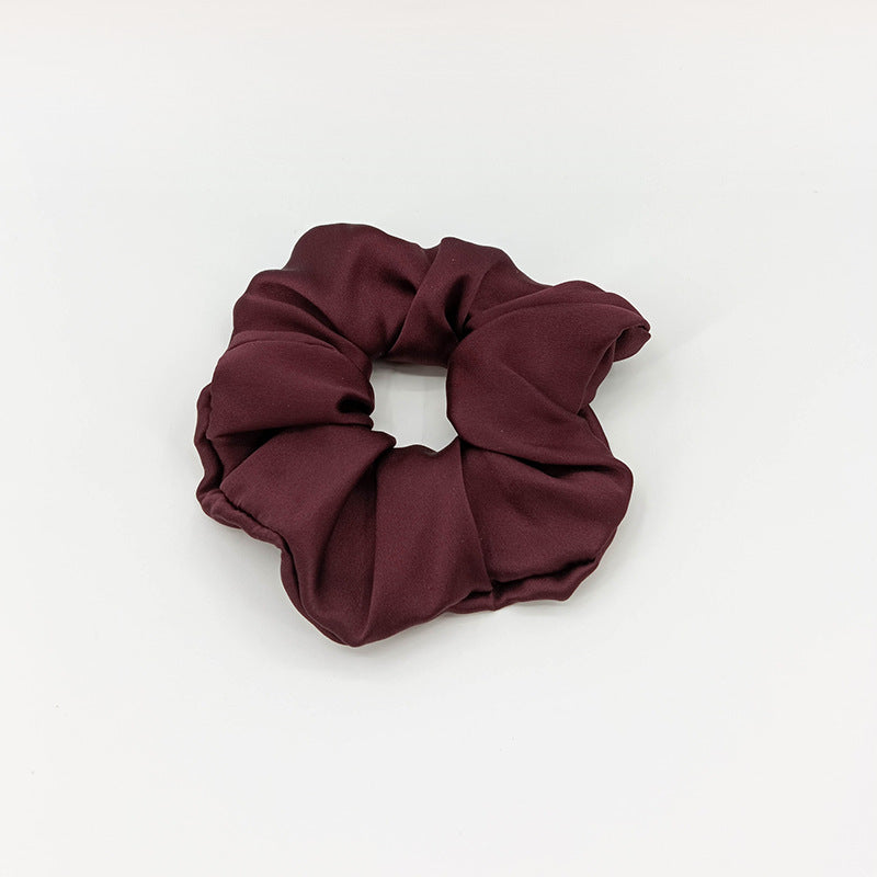 Women Mulberry Silk Scrunchies Rubber Bands Hair Ties