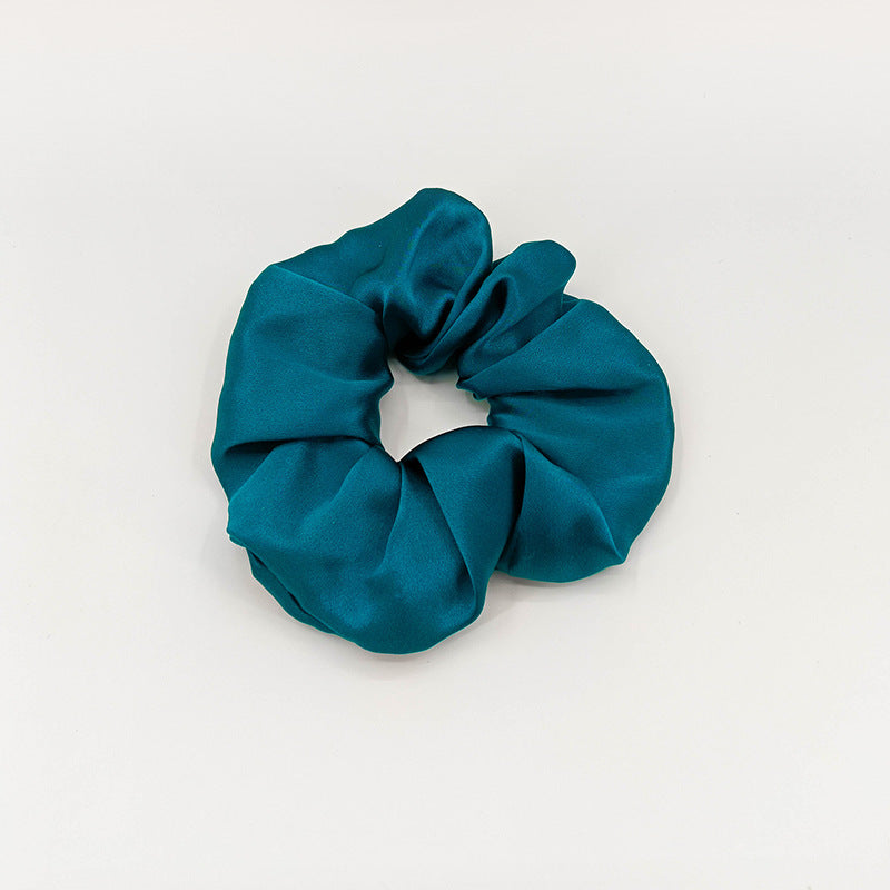 Women Mulberry Silk Scrunchies Rubber Bands Hair Ties