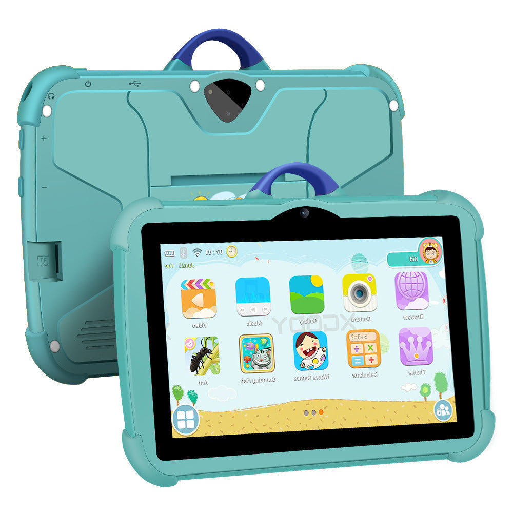 7-inch children's tablet smart learning machine learning early education Android tablet tutoring machine cross-border factory wholesale