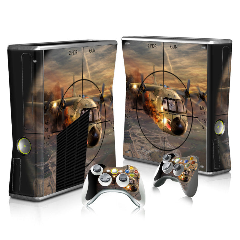 xbox360 slim game console full body stickers Call of Duty Black Ops OPS 2 3 4 Skin