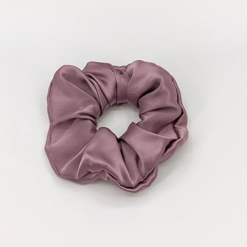 Women Mulberry Silk Scrunchies Rubber Bands Hair Ties